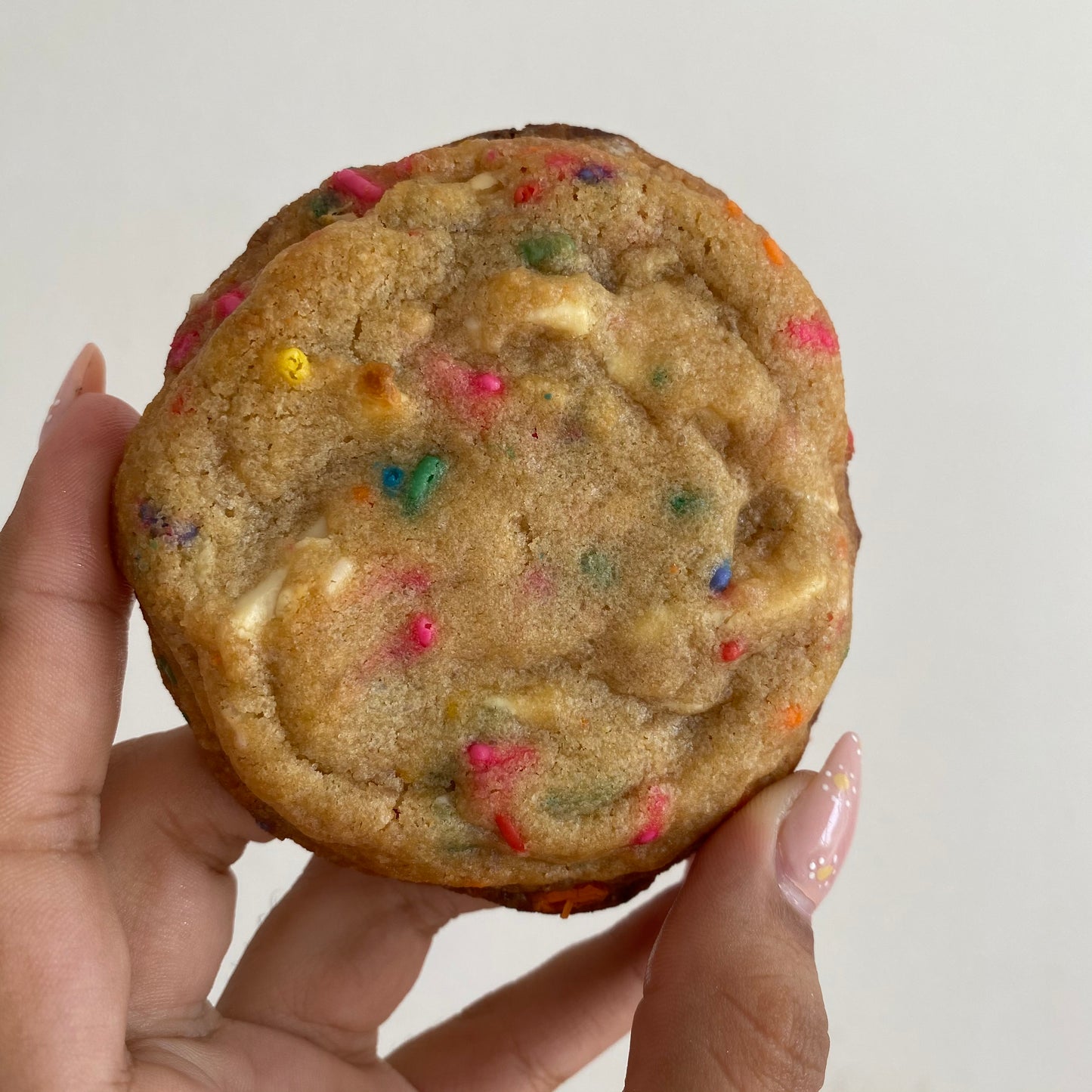 Birthday cake cookie